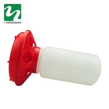 wholesale Poultry Equipment plastic chicken barrel feeders